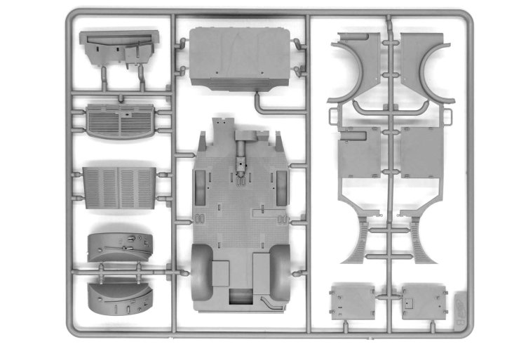 1:35 ICM DS3529 3 D.A.K. Vehicles Set &ndash; L3000s Truck &ndash; Kfz.70 Infantry Vehicle &ndash; Kfz.2 Radio Vehicle - Icmds3529 9 - ICMDS3529