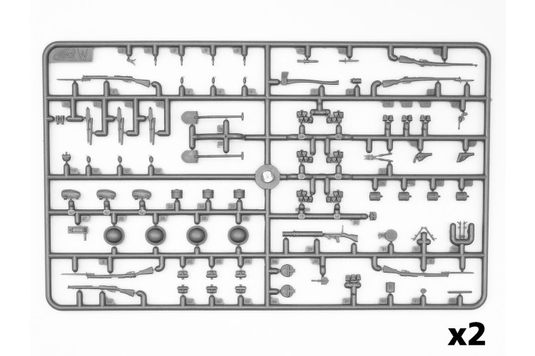 1:35 ICM DS3530 Miracle on the Marne - WWI British Infantry - Vickers Machine Gun Crew - Figures - Icmds3530 3 - ICMDS3530