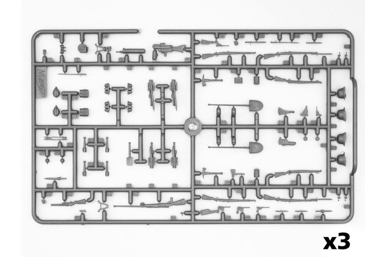 1:35 ICM DS3530 Miracle on the Marne - WWI British Infantry - Vickers Machine Gun Crew - Figures - Icmds3530 6 - ICMDS3530