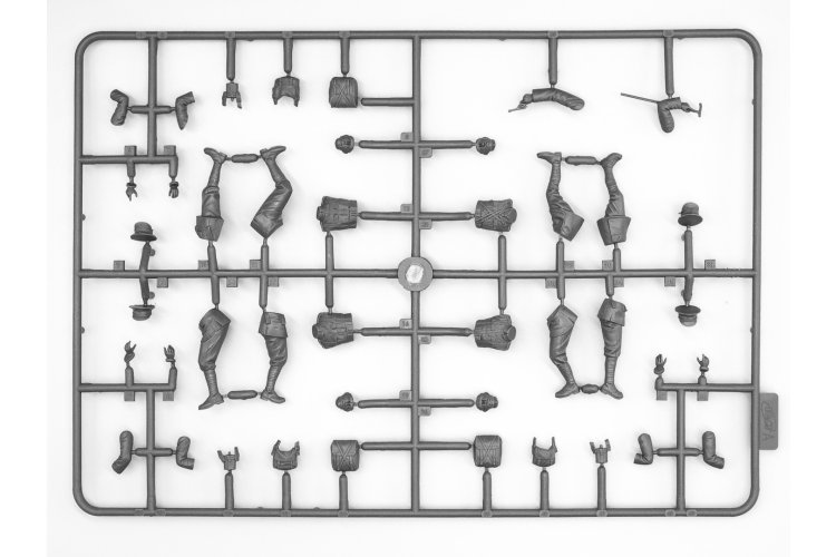 1:35 ICM DS3530 Miracle on the Marne - WWI British Infantry - Vickers Machine Gun Crew - Figures - Icmds3530 8 - ICMDS3530