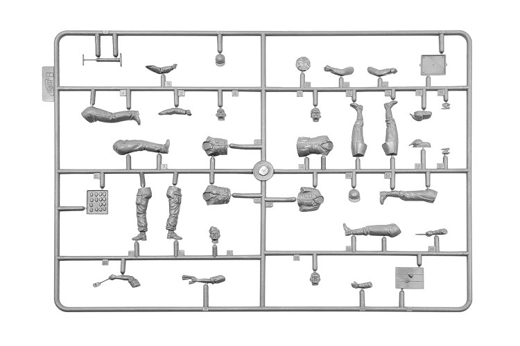 1:35 ICM DS3532 Festive Dinner on the Front Line WWII - G7117 Kitchen Truck met 8 Figuren - Icmds3532 11 - ICMDS3532