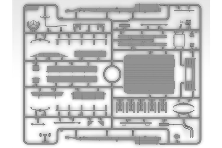 1:35 ICM DS3532 Festive Dinner on the Front Line WWII - G7117 Kitchen Truck met 8 Figuren - Icmds3532 3 - ICMDS3532