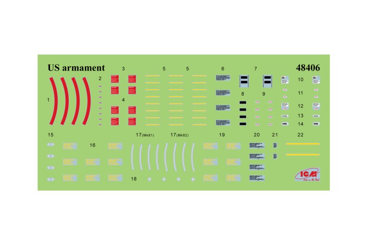 1:48 ICM DS4804 Nakhon Phanom Air Base - B-26K, 0-2, Figuren, Bewapening & Platen - Icmds4804 22 - ICMDS4804