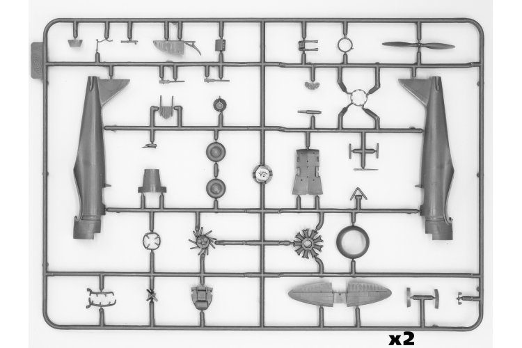 1:72 ICM DS7204 In the skies of China - Ki-21-Ia - Twee Кі-27 - 3 Vliegtuigen - Icmds7204 2 - ICMDS7204