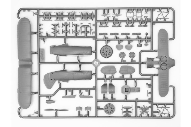 1:72 ICM DS7208 The Air Battle over Khalkhin-Gol 1939 - Ki-27a - I-16 Type 18 - I-153 Chaika - 3 Aircraft - Icmds7208 8 - ICMDS7208
