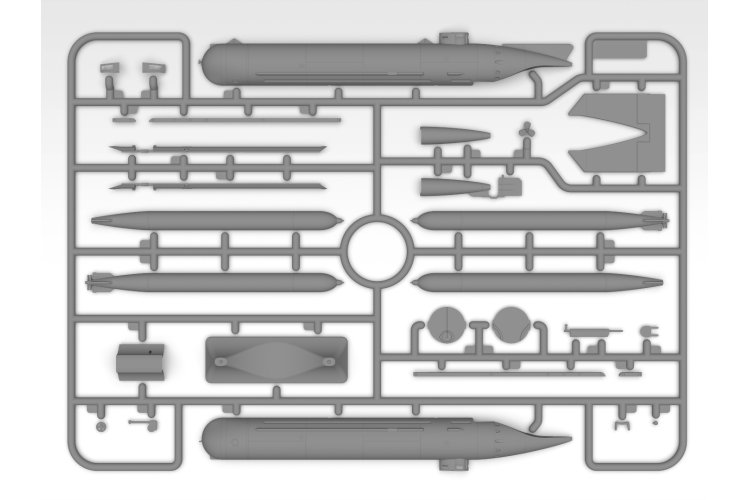 1:72 ICM S019 U-Boat Type - Molch - WWII Germen Midget Submarine - Icms 019 6 - ICMS019