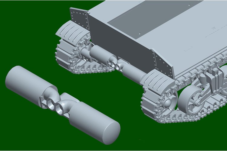 Maquette plastique de char M3 Grant Medium Tank 1:35 1/35