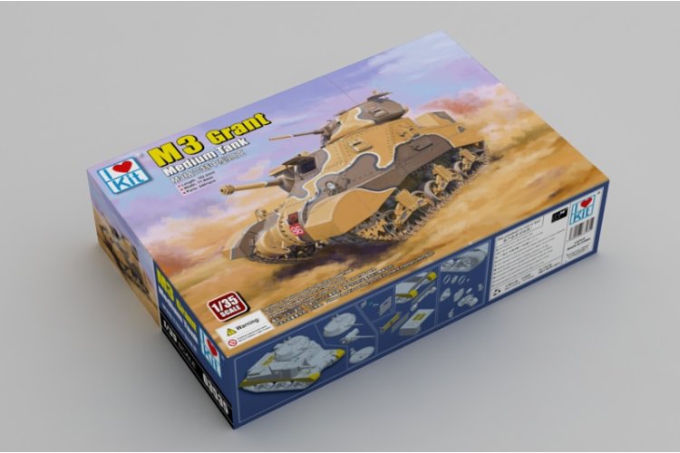1:35 I Love Kit 63535 M3 Medium Tank - Ilo63535 2 - TRUILO63535
