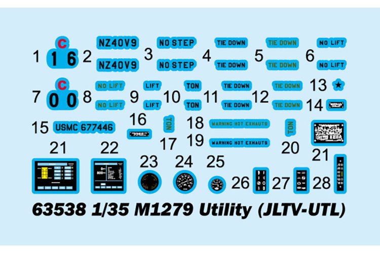 1:35 I Love Kit 63538 M1279 Utility Truck  - JLTV-UTL - Ilo63538 3 - TRUILO63538