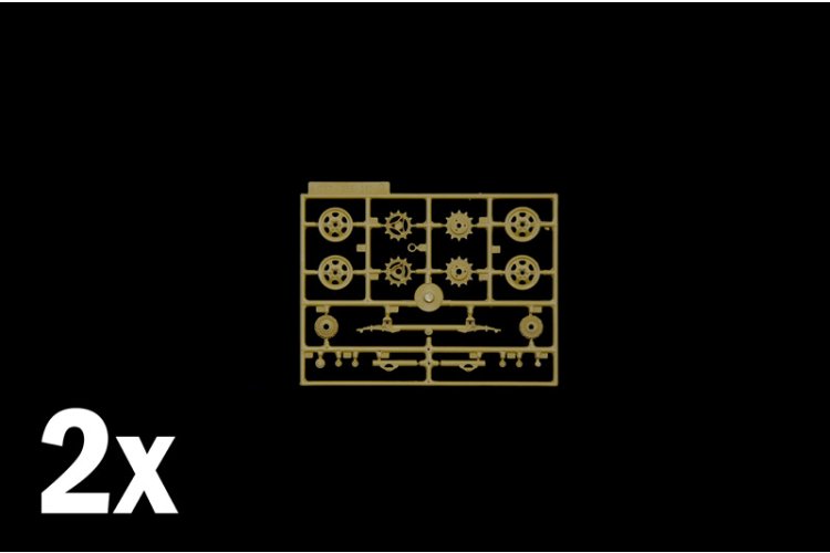 1:35 Italeri 0355 Steyr RSO met PAK 40 - Duits S.P. Antitankkanon - Ita0355 7 - ITA0355