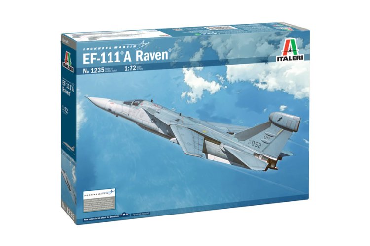 1:72 Italeri 1235 General Dynamics EF-111 A Raven - Ground-Attack Aircraft - Ita1235 1 - ITA1235