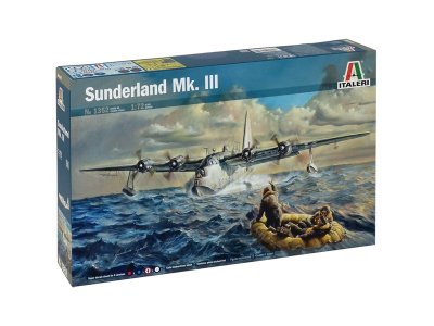 1:72 Italeri 1352 Sunderland Mk.III Propeller Aircraft - Ita1352 1 - ITA1352