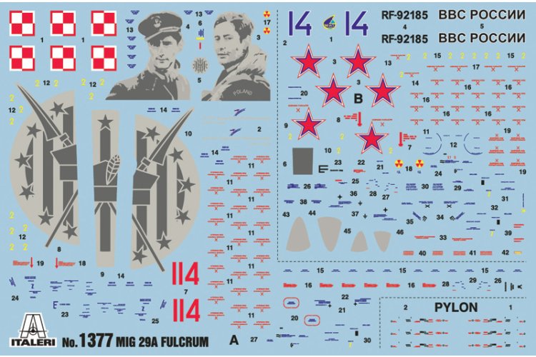 1:72 Italeri 1377 MIG 29A ''Fulcrum” - Ita1377 2 1 - ITA1377