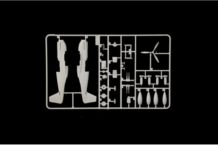 1:72 Italeri 1423 P-51A Mustang Plane - Ita1423 1 - ITA1423