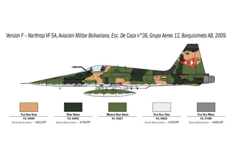 1:72 Italeri 1441 F-5A Freedom Fighter - Ita1441 6 - ITA1441