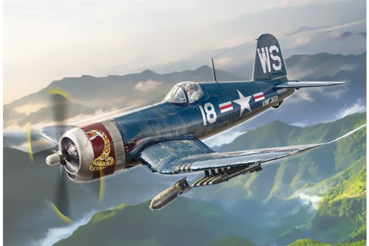 1:72 Italeri 1453 F4U-4 Corsair - Korean War - Plane - Ita1453 6 - ITA1453
