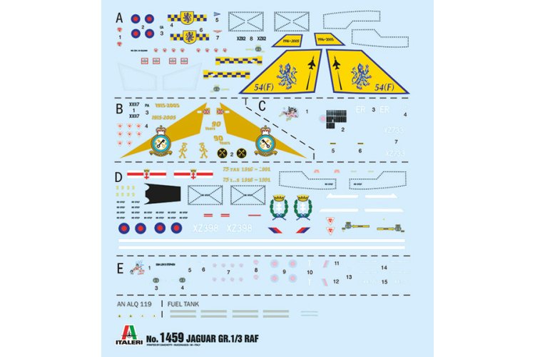 1:72 Italeri 1459 Jaguar GR.1/GR.3 RAF - Ita1459 2 - ITA1459