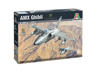 1:72 Italeri 1460 AMX Ghibli Plane - Ita1460 10 11 - ITA1460