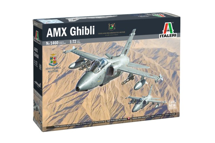 1:72 Italeri 1460 AMX Ghibli Plane - Ita1460 2 - ITA1460