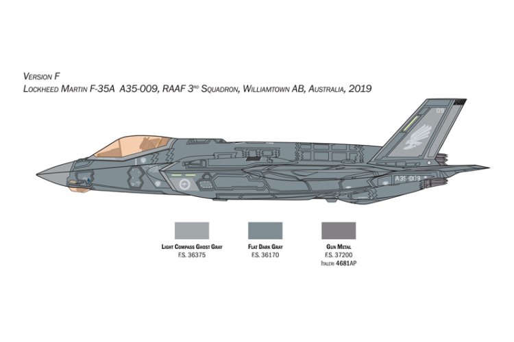 1:72 Italeri 1464 F-35A Lightning II - Beast Mode - Ita1464 6 - ITA1464