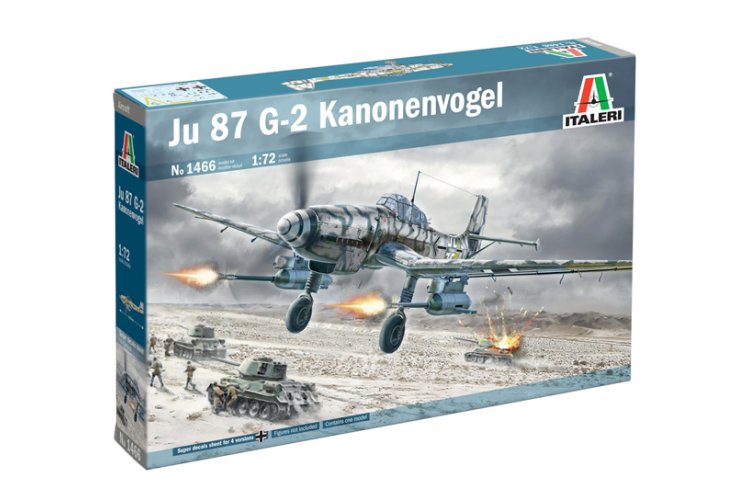 1:72 Italeri 1466 Ju 87 G-2 Kanonenvogel - Ita1466 1 - ITA1466