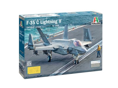 1:72 Italeri 1469 Lockheed F-35C Lightning II - Jet Fighter - Ita1469 1 - ITA1469