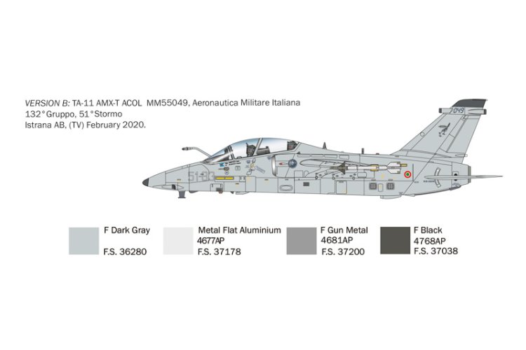 1:72 Italeri 1471 AMX-T Twin Seater - 100th Anniversary - Ita1471 5 - ITA1471