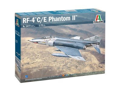 1:72 Italeri 1477 RF-4C/E Phantom II - Amerikaans Verkenningsvliegtuig - Ita1477 1 - ITA1477