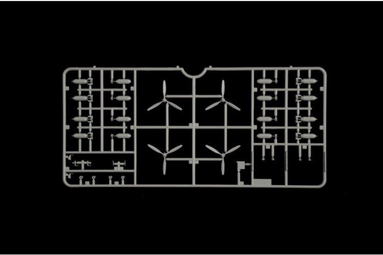 1:72 Italeri 1487 Boeing B-17F Flying Fortress - Amerikaanse Zware Bommenwerper - Ita1487 12 - ITA1487
