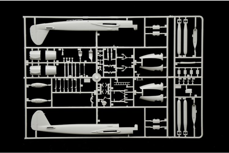 1:72 Italeri 1489 Junkers Ju 88 A-4/17 WWII - German Torpedo Bomber - Ita1489 9 - ITA1489
