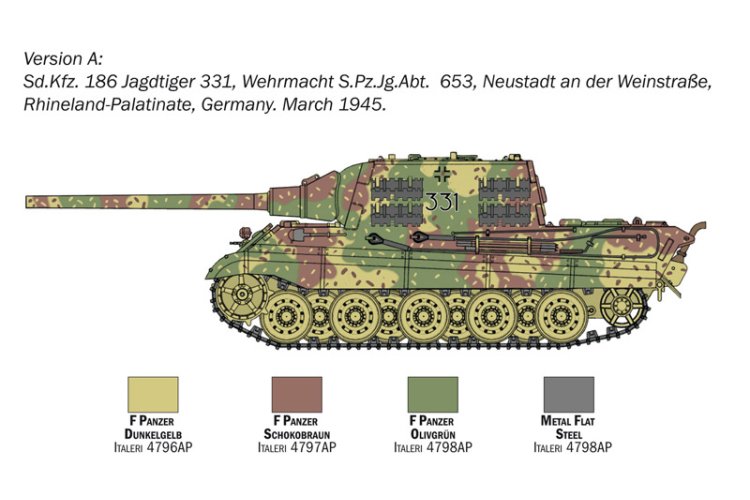 1:56 Italeri 15770 Sd.Kfz. 186 Jagdtiger Tank - Ita15770 3 1 - ITA15770