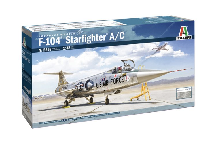 1:32 Italeri 2515 F-104 Starfighter A/C - Ita2515 - ITA2515