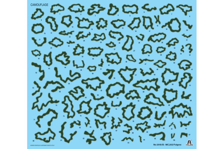 1:32 Italeri 2518 Macchi M.C. 202 Folgore Plane - Ita2518 4 - ITA2518