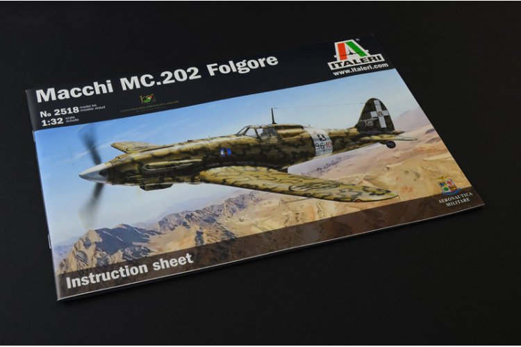 1:32 Italeri 2518 Macchi M.C. 202 Folgore Plane - Ita2518 98 - ITA2518