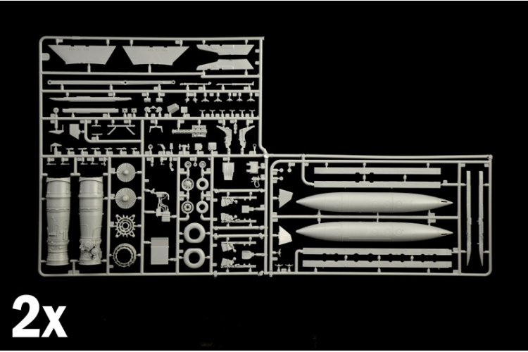 1:32 Italeri 2520 Tornado IDS Plane - Ita2520 9 - ITA2520