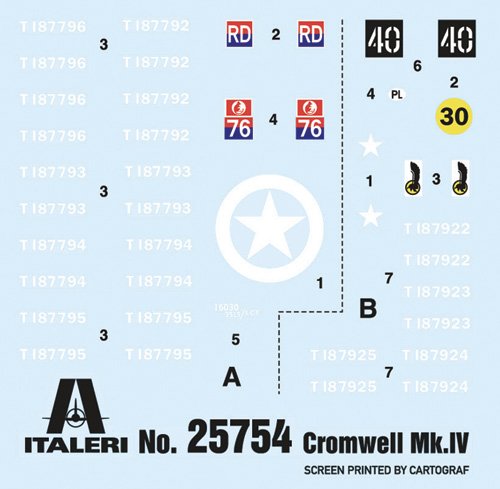 1:56 Italeri 25754 Cromwell Mk. IV - WWII - Tank - Ita25754 3 - ITA25754