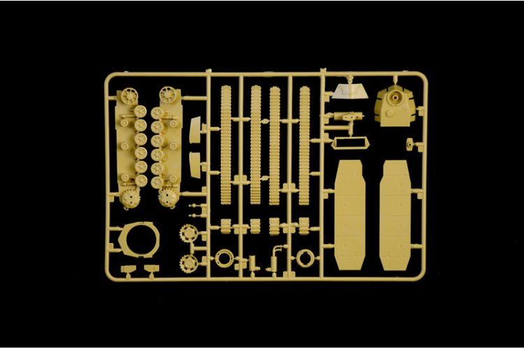 1:56 Italeri 25757 Pz. Kpfw. III Ausf. J/L/M/N - WWII - Tank with 4 Build Options - Ita25757 9 - ITA25757