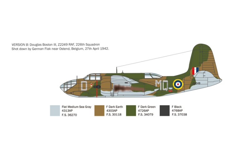 1:48 Italeri 2656 Douglas BOSTON III A - 20 B /C Havoc - USA WWII - Propeller Aircraft - Ita2656 4 - ITA2656