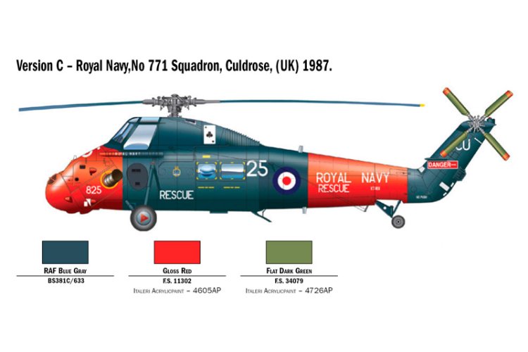 1:48 Italeri 2720 Wessex UH.5 Heli - Ita2720 3 - ITA2720