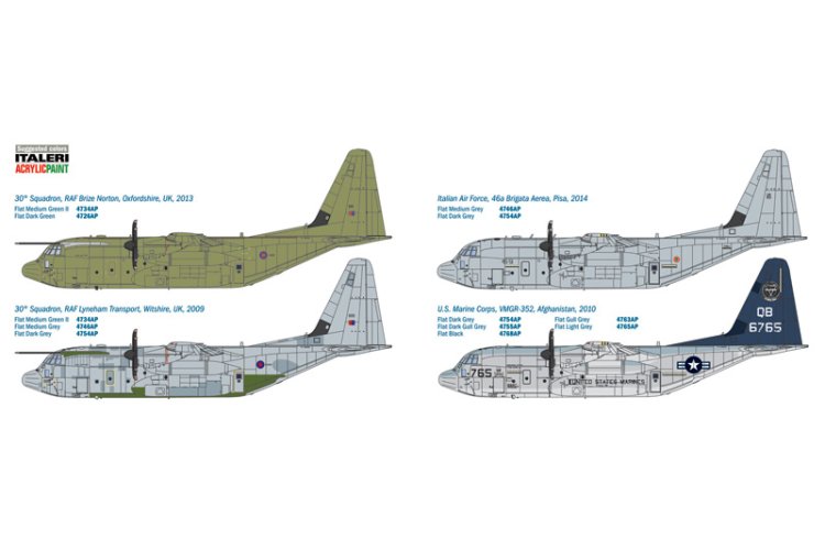 1:48 Italeri 2746 C-130J C5 Hercules - Lockheed Martin - Ita2746 3 1 - ITA2746