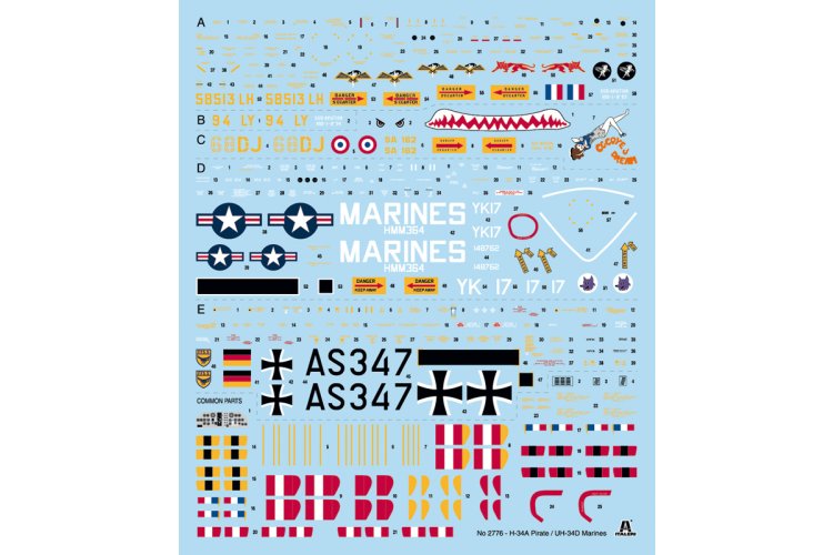 1:48 Italeri 2776 H-34A Pirate / UH-34D U.S. Marines - Ita2776 2 1 - ITA2776
