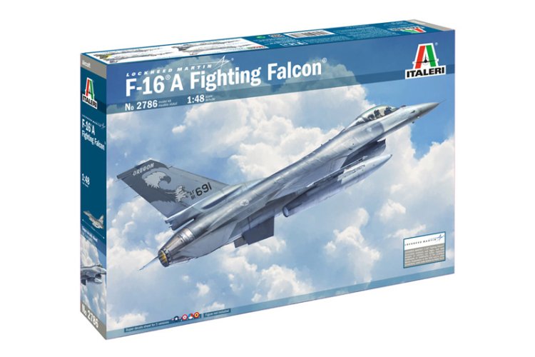 1:48 Italeri 2786 F-16 A Fighting Falcon with NL Decals - Ita2786 1 1 - ITA2786