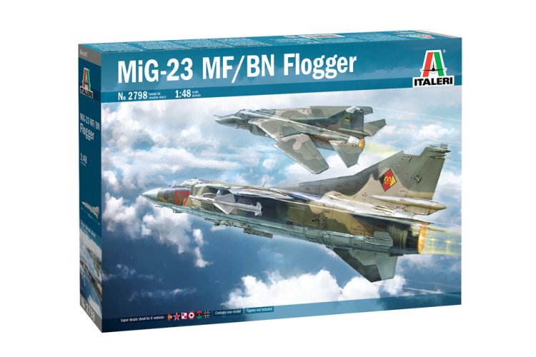 1:48 Italeri 2798 MiG-23 MF/BN Flogger - Ita2798 1 1 - ITA2798