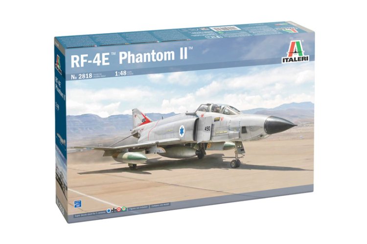 1:48 Italeri 2818 RF-4E Phantom II Plane - Ita2818 1 - ITA2818