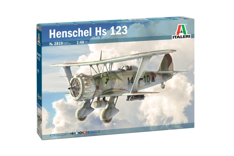 1:48 Italeri 2819 Henschel HS 123 Plane - Ita2819 1 1 - ITA2819