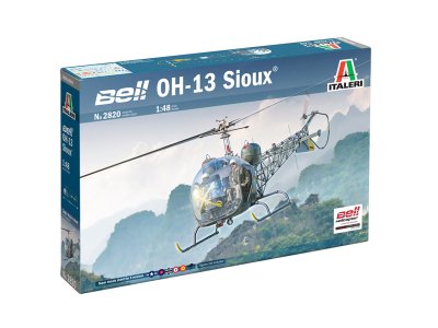 1:48 Italeri 2820 OH-13 Sioux Helicopter - Ita2820 1 1 - ITA2820