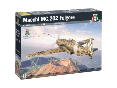 1:48 Italeri 2840 Macchi MC.202 Folgore WWII - Italiaans Jachtvliegtuig - Ita2840 1 - ITA2840