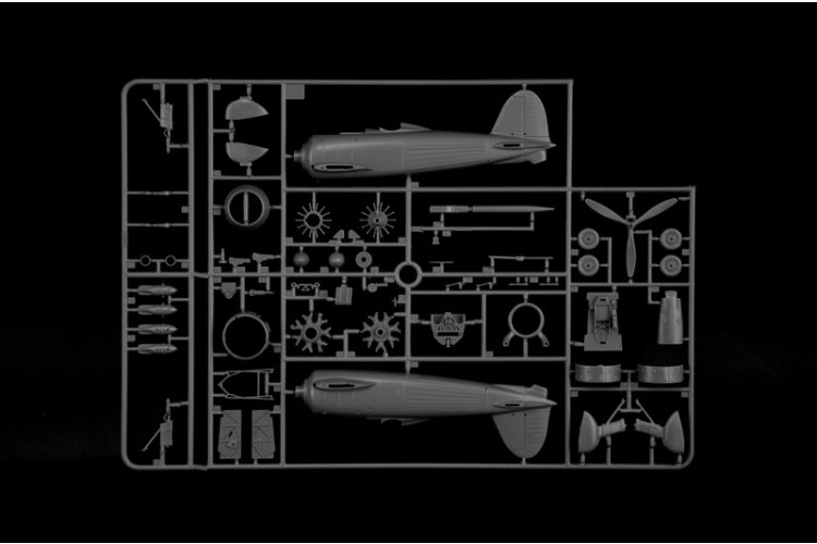 1:48 Italeri 2842 FIAT CR.42 Falco Assault/Night Fighter - Propellervliegtuig - Ita2842 8 - ITA2842