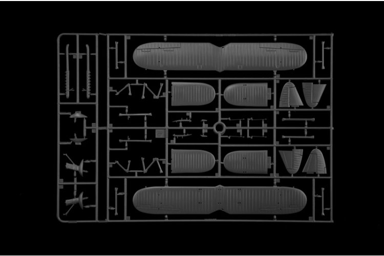 1:48 Italeri 2842 FIAT CR.42 Falco Assault/Night Fighter - Propellervliegtuig - Ita2842 9 - ITA2842