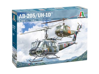1:48 Italeri 2845 Agusta-Bell AB-205 / UH-1D SAR &ndash; Italian Rescue Helicopter - Ita2845 1 - ITA2845
